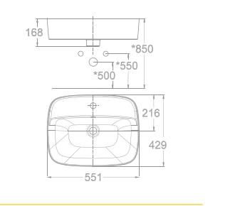 Chậu rửa đặt trên bàn Signature WP-0618 - Ảnh 6