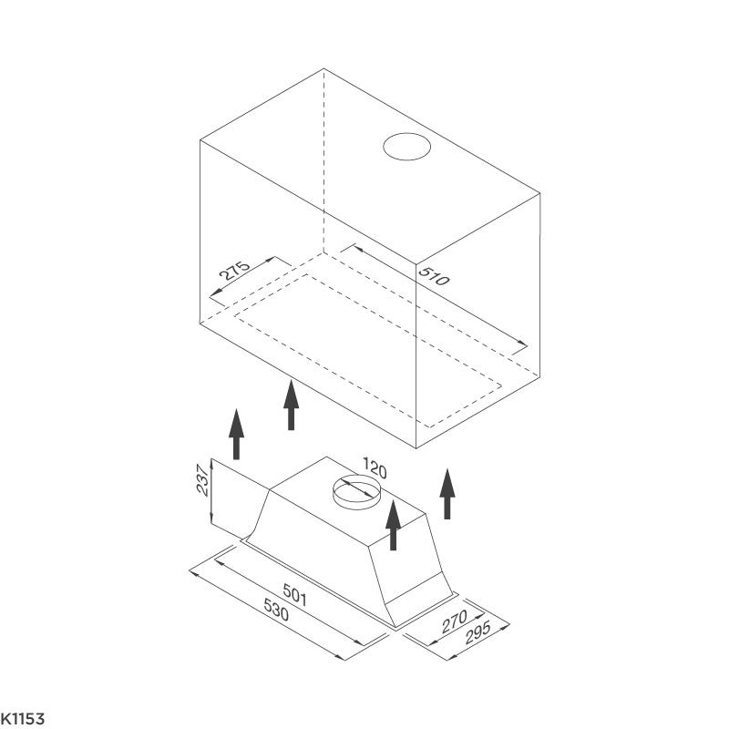 Máy Hút Mùi Malloca K1153 - Ảnh 2