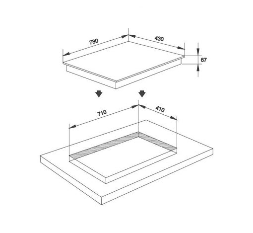 Bếp 2 Từ MI 732 SL - Ảnh 2