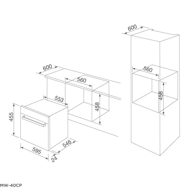 Lò Vi Sóng Malloca MW-40CP - Ảnh 2