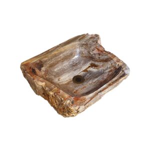 CHẬU RỬA GỖ HÓA THẠCH ĐẶT BÀN KANLY - WDM04i