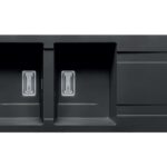 CHẬU RỬA CHÉN 2 NGĂN 1 CÁNH PYRAGRANITE KARTESIO 2B 1D CARBON