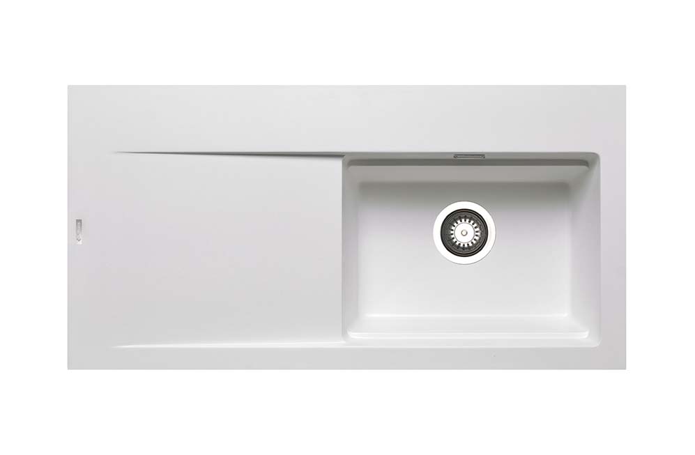 CHẬU RỬA CHÉN 1 NGĂN 1 CÁNH PYRAMIS TEKTON 1B 1D SNOW