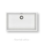 CHẬU RỬA CHÉN 1 NGĂN PYRAMIS PFIBERTEK MISTRAL 70×40 1B – WHITE