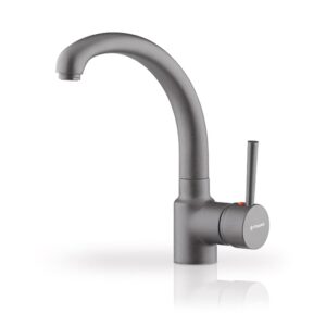 VÒI RỬA CHÉN NÓNG LẠNH MÀU IRON GREY PYRAMIS ARMONICA CLASSIC IRON GREY