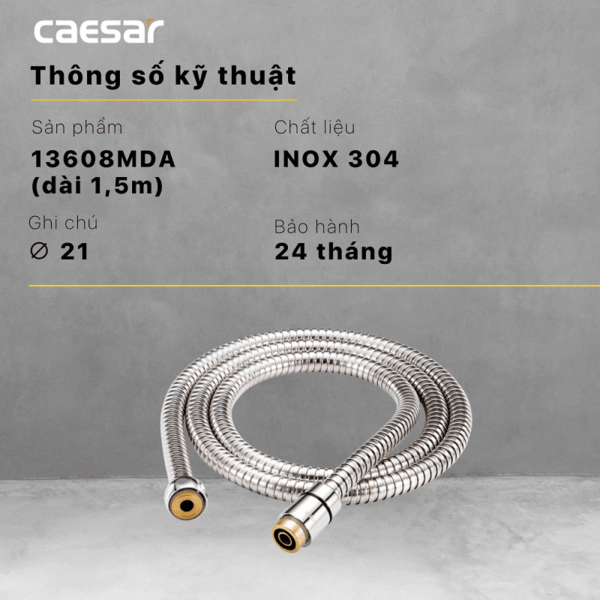 DÂY SEN MẠ Ø21-1.5M CAESAR 13608MDA - Ảnh 2