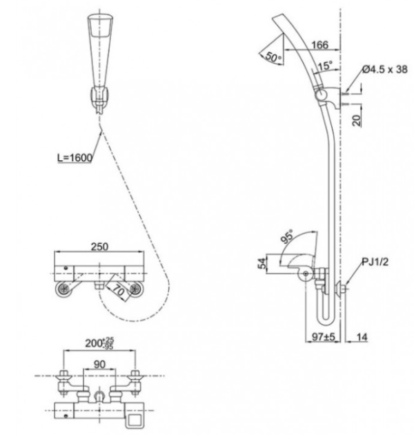 SEN TẮM NHIỆT ĐỘ TOTO NHẬT BẢN - TMWB40ECR *HÀNG TRƯNG BÀY* - Ảnh 2