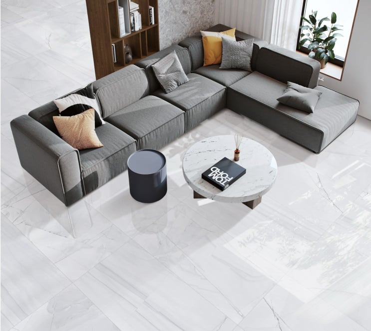 GẠCH VD LAFITE WHITE 750x1500mm - Ảnh 6