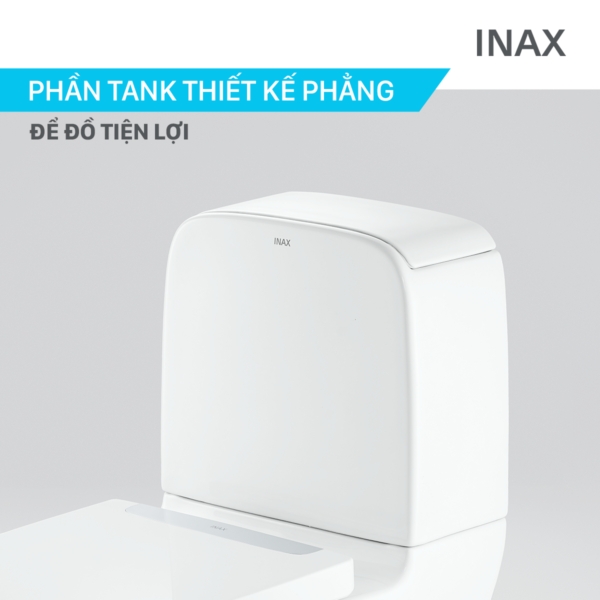 Bồn cầu 2 khối xả tự động không chạm INAX ACT-832VN - Ảnh 4