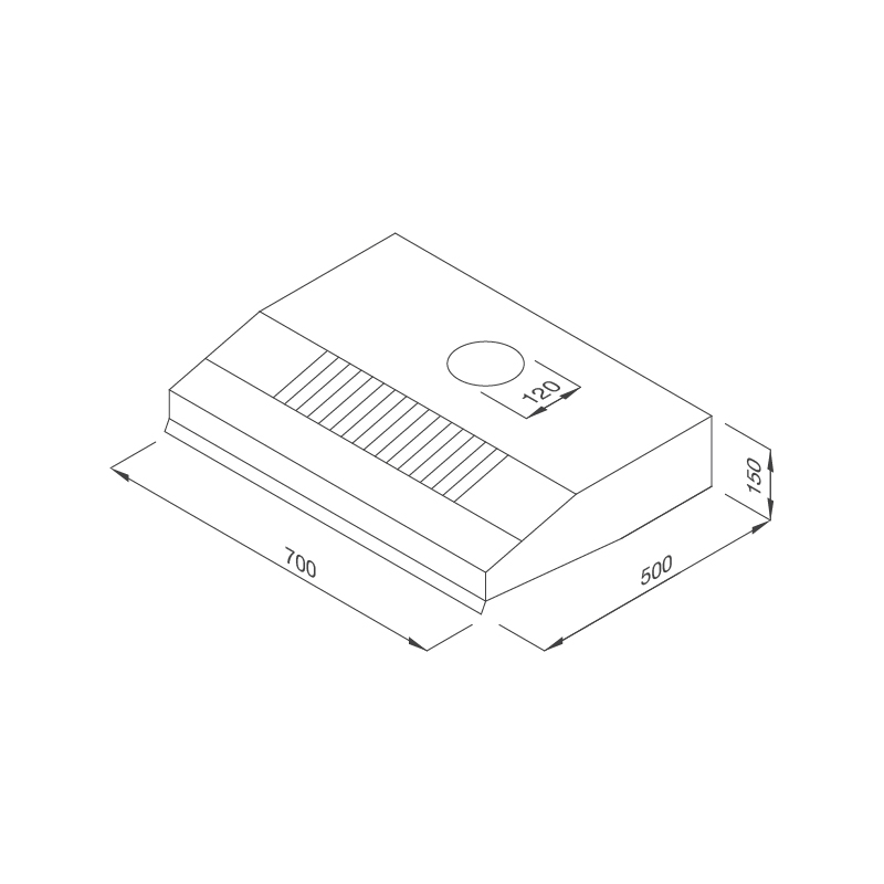 Máy hút khử mùi classic H392.7B *HÀNG TRƯNG BÀY* - Ảnh 2