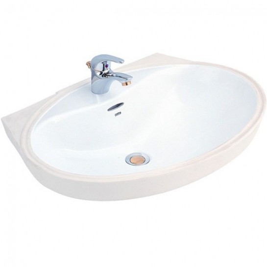 CHẬU RỬA LAVABO COTTO ÂM BÀN C016