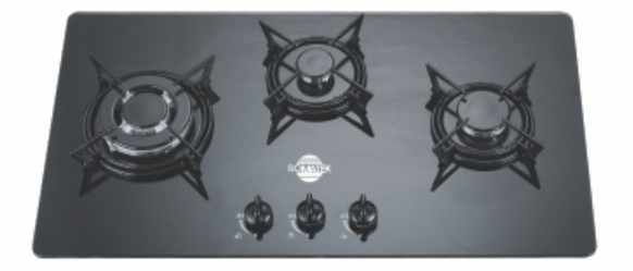Bếp Âm 3 Gas- B0652X3