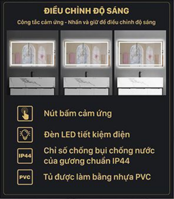 TỦ LAVABO KINGHOPE - ABBA-F10 - Ảnh 2