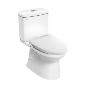 Bồn cầu 2 khối, nắp rửa cơ - C-504A+CW-S32VN-1