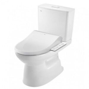 Bồn cầu 2 khối, kết hợp nắp điện tử - C-514A+CW-H17VN