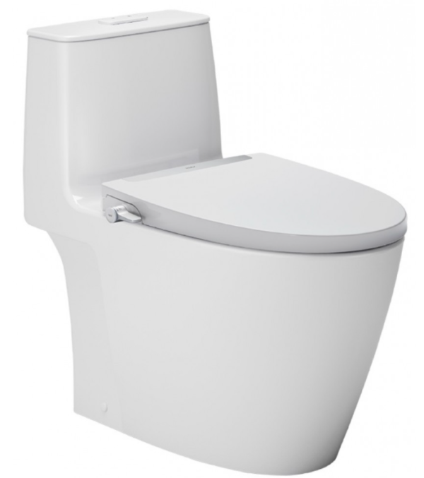 Bồn cầu 1 khối, kết hợp nắp rửa cơ - AC-902+CW-S32VN