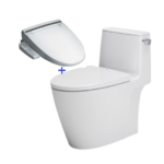 Bồn cầu 1 khối, kèm nắp rửa điện tử INAX AC-912+CW-KB22AVN