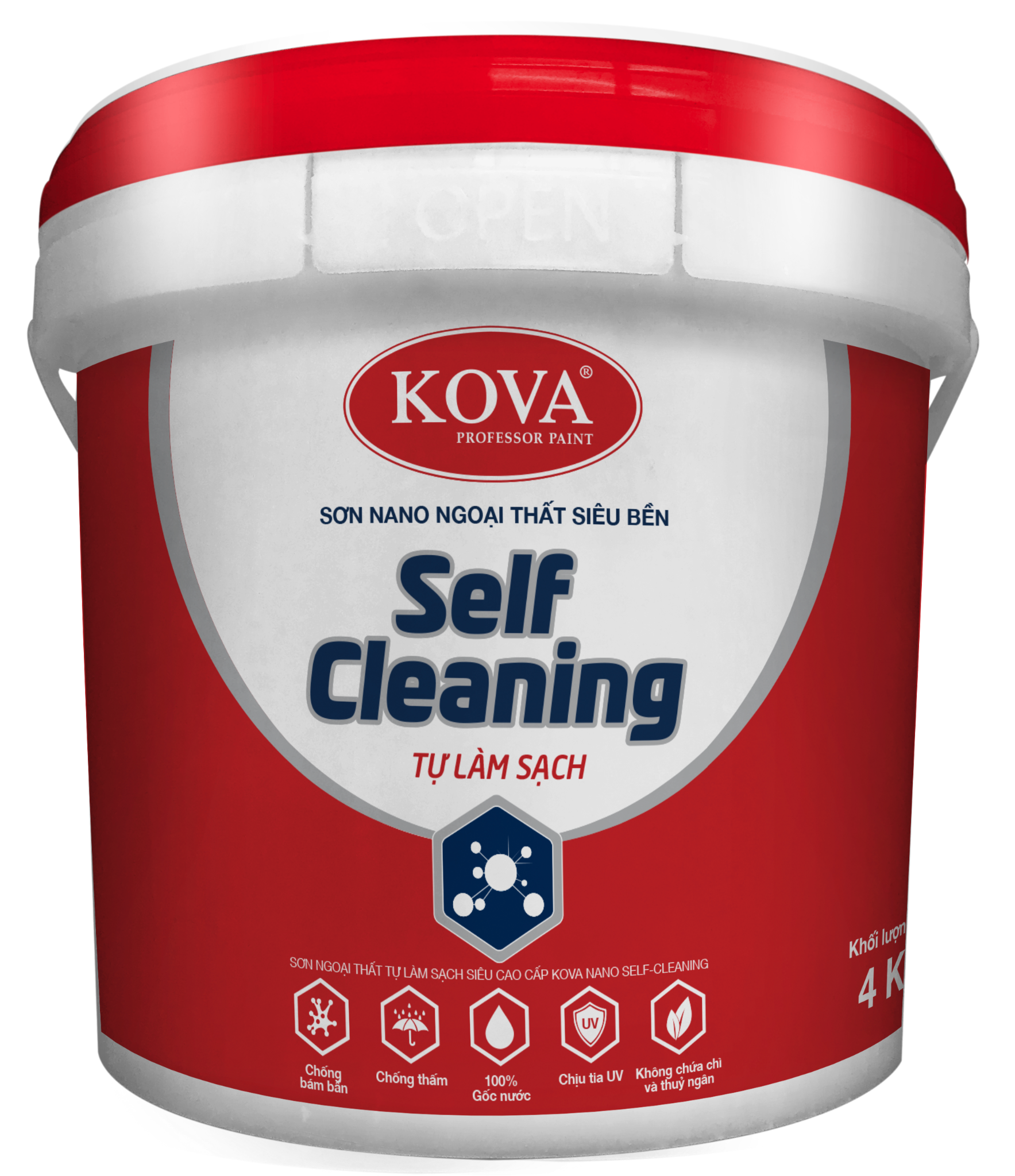 Sơn Kova Nano Self- Cleaning (Nền S,T)