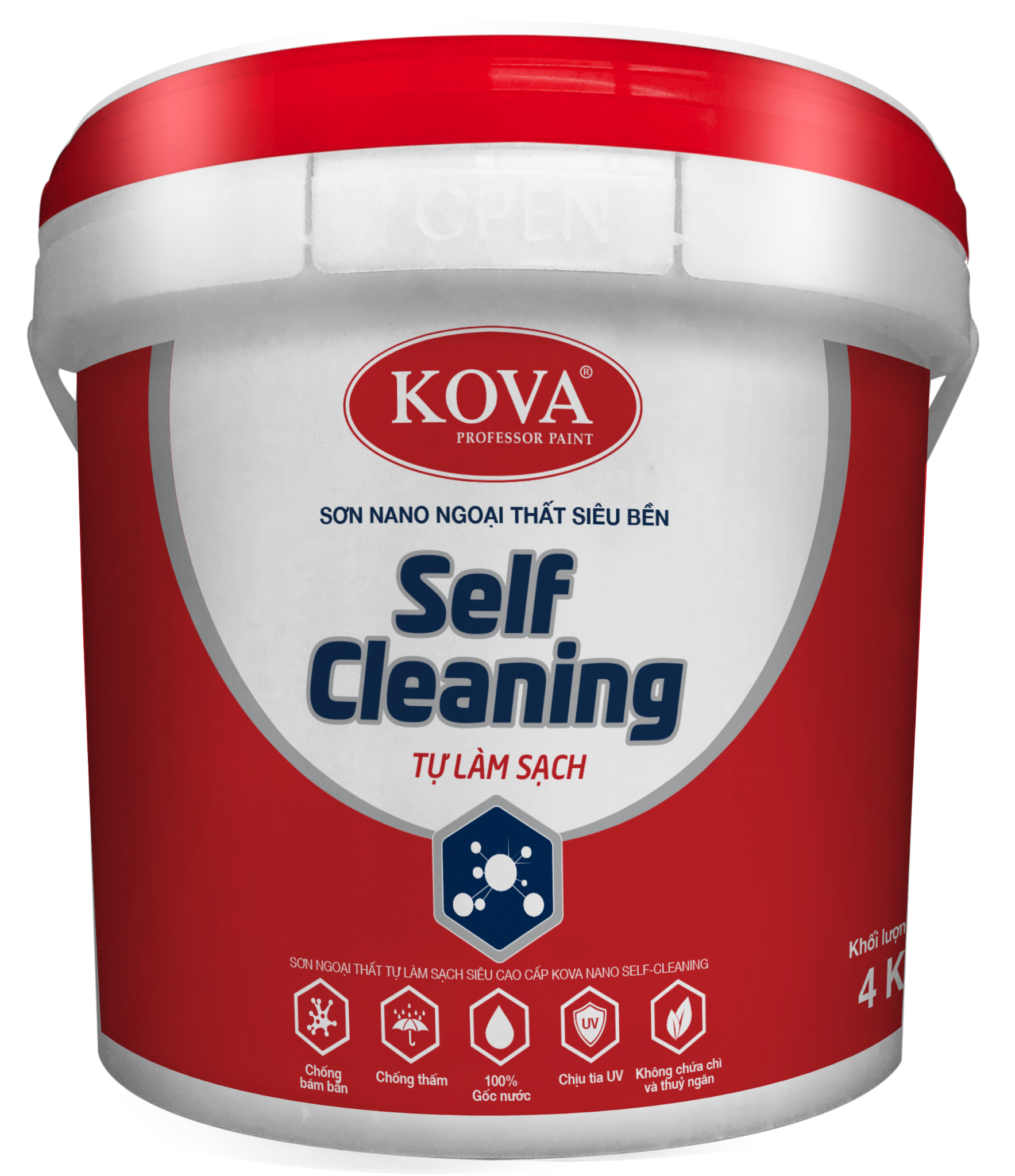 Sơn Kova Nano Self- Cleaning (Nền S,T) - Ảnh 2