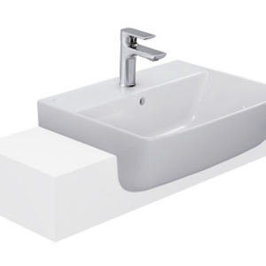 LAVABO BÁN ÂM BÀN INAX - AL-345V(EC/FC)