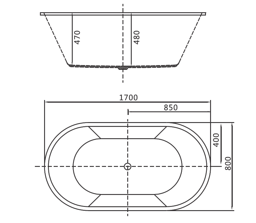 BỒN TẮM KHÔNG BỬNG RIVINGTON B1511 - Ảnh 4