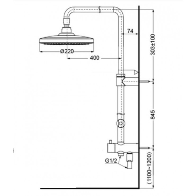 THÂN SEN CÂY TOTO 2 CHẾ DỘ - TBW01002BA - Ảnh 2