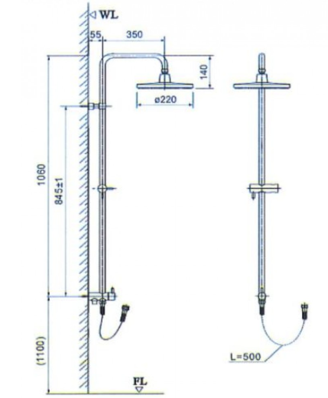 THÂN SEN CÂY INAX - BFV-CL2 - Ảnh 2