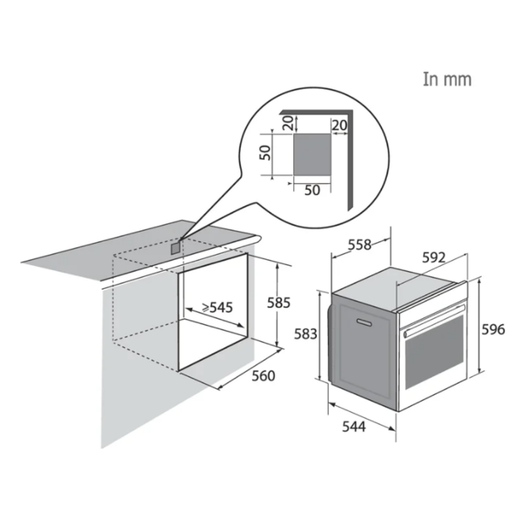 LÒ NƯỚNG BRANDT ĐA CHỨC NĂNG BOP7568LX - Ảnh 3