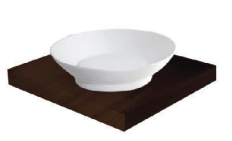 CHẬU RỬA MẶT COTTO - MÀU TRẮNG - C0011