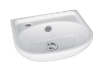 CHẬU RỬA MẶT COTTO - MÀU TRẮNG - C0051