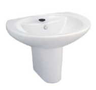 CHẬU RỬA MẶT COTTO - MÀU TRẮNG - C0107/C4201