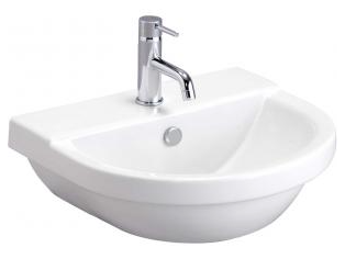 CHẬU RỬA MẶT COTTO - MÀU TRẮNG - C01547