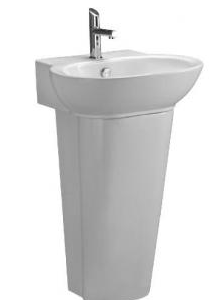 CHẬU RỬA MẶT COTTO - MÀU TRẮNG - C01557/C4155