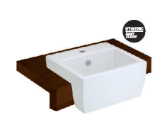 CHẬU RỬA MẶT COTTO - MÀU TRẮNG - C02217