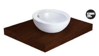 Chậu Rửa Lavabo COTTO C02507 Dazzle Đặt Bàn