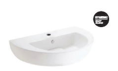 CHẬU RỬA MẶT COTTO - MÀU TRẮNG - C03047