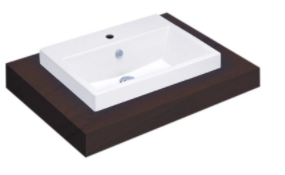 CHẬU RỬA MẶT COTTO - MÀU TRẮNG - C0902