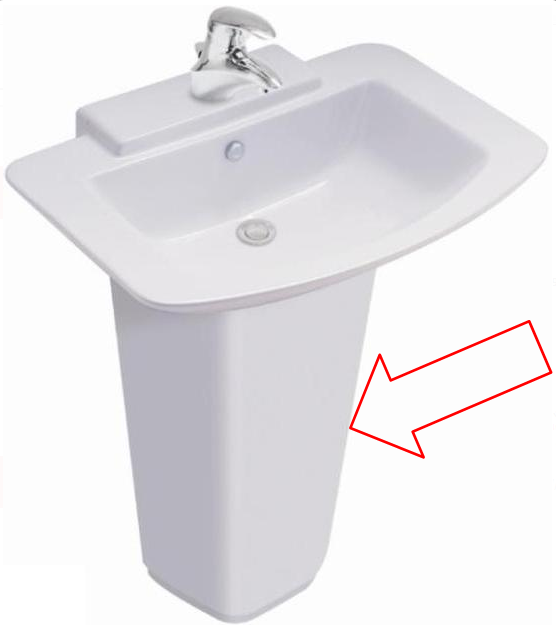 CHÂN LAVABO COTTO - C4116