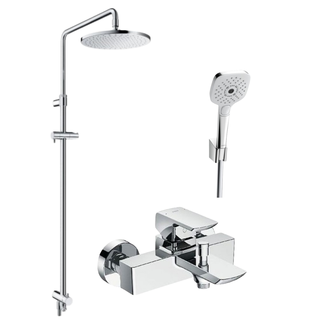 BỘ SEN TẮM CÂY TOTO KẾT HỢP TBW07006A + TBW02006A + TBG02302VA