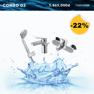 COMBO3NEW TOTO: TTLR302F-1NR + DGH104ZR + TTMR302V