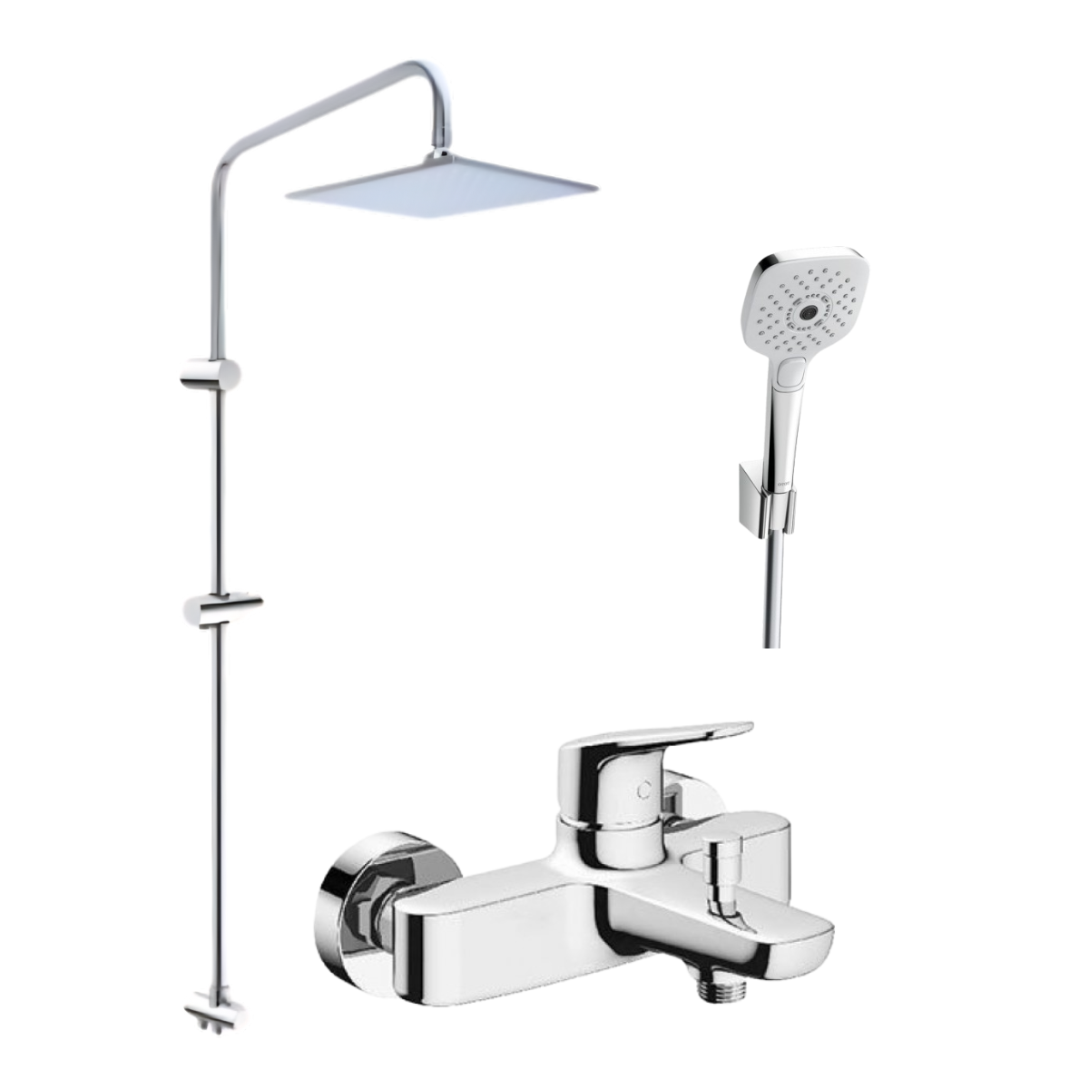 BỘ SEN TẮM CÂY TOTO KẾT HỢP DM907C1S + TBW02006A + TBG03302VA