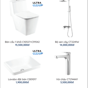 COMBO 24 COTTO: C10327/C91542 + C001017 + CT2241W + CT2144AY