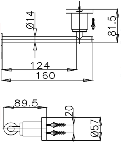 MÓC GIẤY VỆ SINH COTTO - CT0025(HM) - Ảnh 2