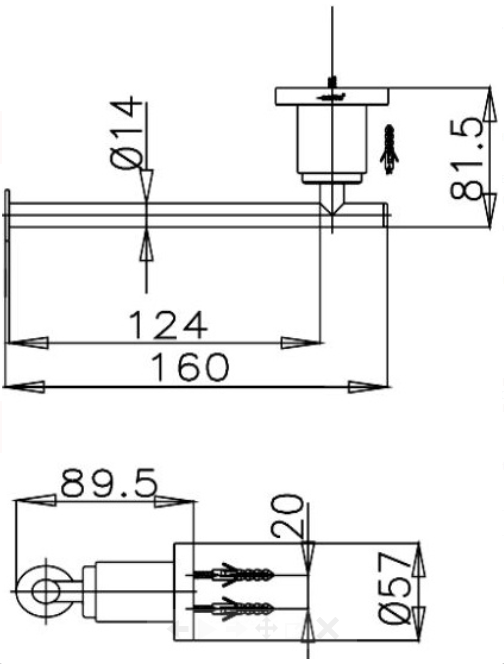 MÓC GIẤY VỆ SINH COTTO - CT0025WD - Ảnh 2