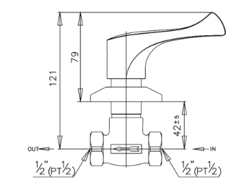 VAN DỪNG COTTO - CT126C10 - Ảnh 2