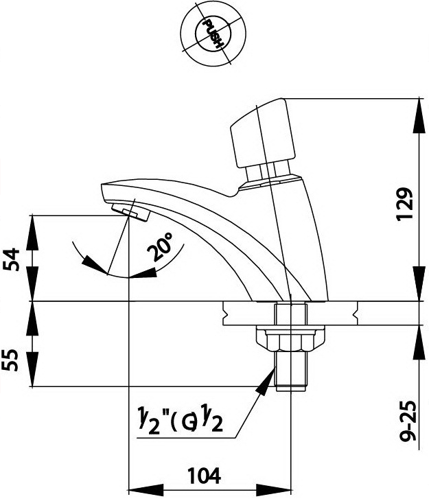VÒI COTTO - CT161(HM) - Ảnh 3