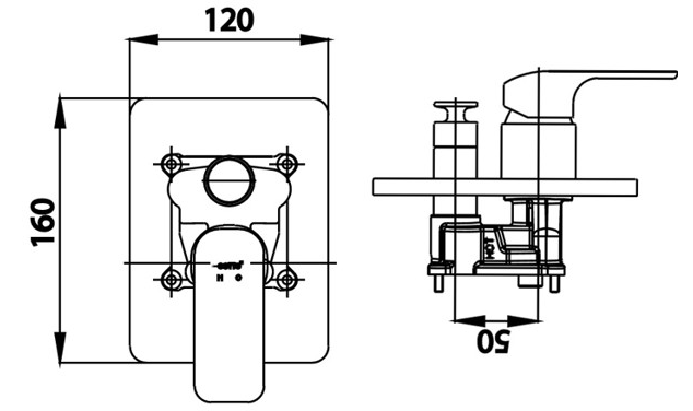 CỦ SEN TẮM COTTO - CT2145A#BL - Ảnh 2
