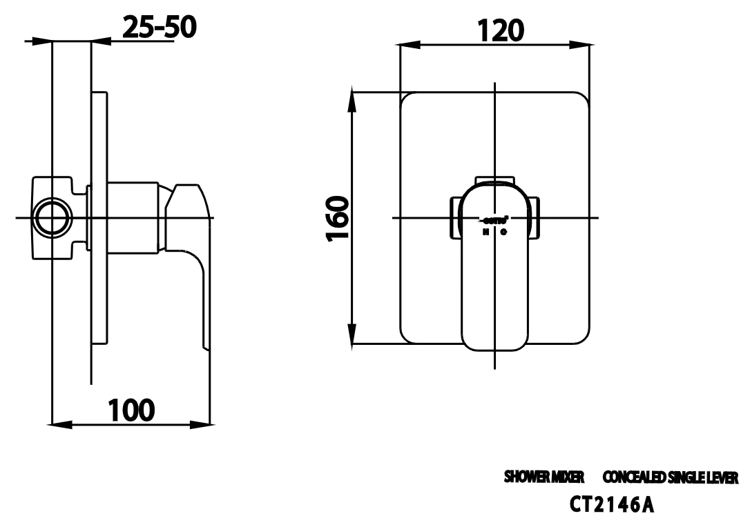 CỦ SEN TẮM COTTO - CT2146A#WH - Ảnh 2