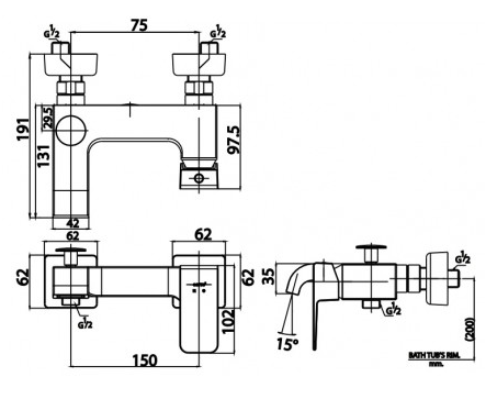 CỦ SEN TẮM COTTO - CT2195A - Ảnh 2
