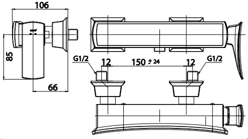 CỦ SEN TẮM COTTO - CT2253A - Ảnh 2